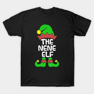 Nene Elf Matching Family Group Christmas Party Pajama T-Shirt